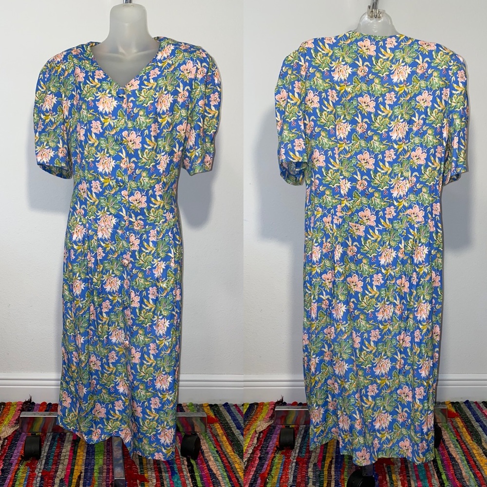 💫 IFI • Vintage Floral Dress